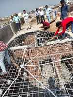 प्रताप विहार क्षेत्र में अवैध निर्माणों के विरूद्ध जीडीए ने की ध्वस्तीकरण की कार्रवाई