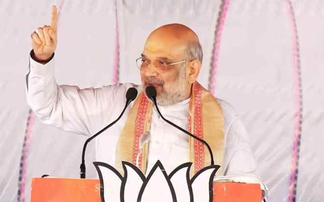 राजग की सरकार बनने पर बिहार में बनेगा रक्षा गलियारा, बाढ़ नियंत्रण आयोग का गठन किया जाएगा: शाह