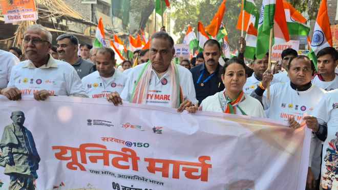 सरदार पटेल ने रखी थी आधुनिक भारत के निर्माण की नींव: बिधूड़ी