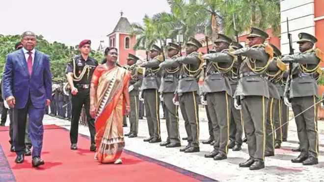 भारत-अंगोला के साझा विकास में सक्रिय भूमिका निभाएं: मुर्मू ने भारतीय समुदाय से किया आह्वान