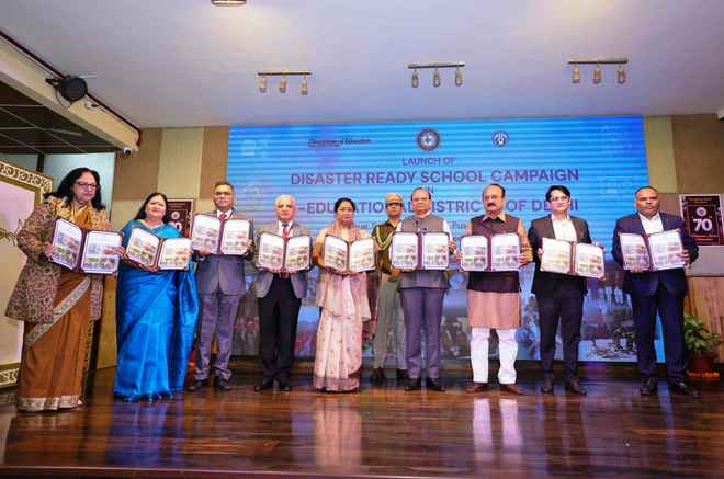 दिल्ली के स्कूलों में हुई ‘डिज़ास्टर रेडी स्कूल कैंपेन’ की शुरुआत