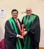 मानद फेलोशिप से सम्मानित हुए आईपी यूनिवर्सिटी के कुलपति