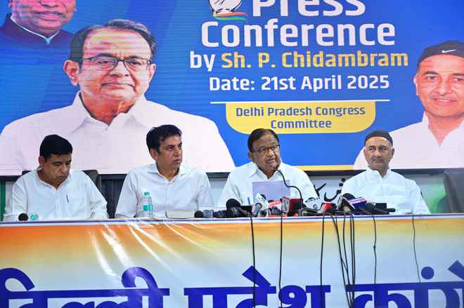 नेशनल हेराल्ड मामले में ईडी की जांच पर चिदंबरम ने उठाए सवाल
