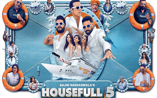 अक्षय कुमार की फिल्म हाउसफुल 5 ने तीन दिन में बॉक्स ऑफिस पर कमाए 91.83 करोड़ रु