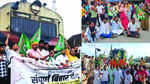 बिहार में मतदाता सूची के विशेष गहन पुनरीक्षण के खिलाफ प्रदर्शन