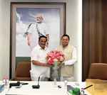 केंद्रीय जल शक्ति मंत्री से मिले उत्तराखंड के मुख्यमंत्री पुष्कर सिंह धामी