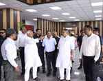 बिपार्ड स्किल पार्क के दक्षता भवन का मुख्यमंत्री ने किया निरीक्षण, अधिकारियों को दिये निर्देश