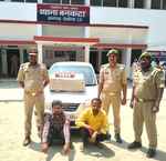 अवैध रूप से बिहार ले जाई जा रही शराब के साथ दो लोग गिरफ्तार