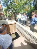 निगमायुक्त ने दक्षिणी जोन क्षेत्रों का किया निरीक्षण