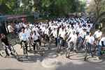 दिल्ली नगर निगम ने किया साइक्लोथॉन का आयोजन
