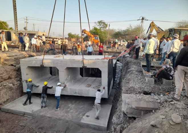 राजकोट मंडल में रेलवे संरचना सुदृढ़ीकरण की दिशा में महत्वपूर्ण उपलब्धि