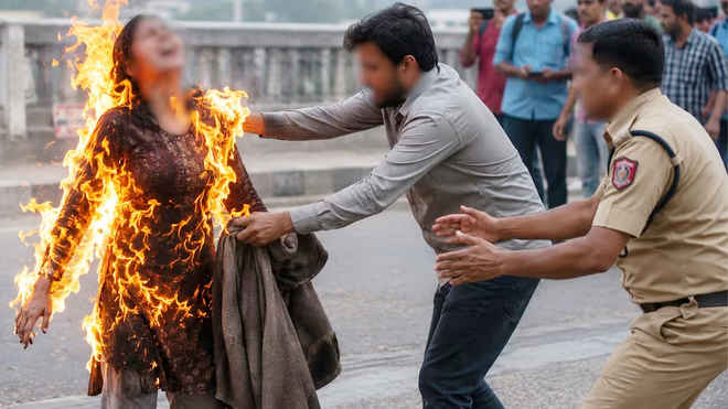 जम्मू : बॉयफ्रेंड ने नहीं उठाया कॉल तो महिला ने खुद को लगा ली आग, अस्पताल में चल रहा इलाज