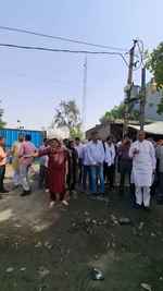 नेता सदन ने बख्तावरपुर क्षेत्र का निरीक्षण किया