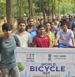 विश्व साइकिल दिवस पर ‘संडे ऑन साइकिल’ में शामिल हुए कई खिलाडी