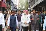 उपराज्यपाल ने खान मार्केट में चल रहे विकास कार्यों का निरीक्षण किया