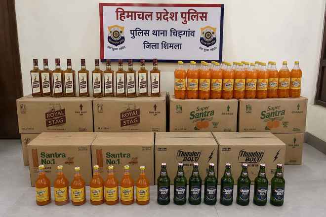 शिमला में 11 पेटी अवैध शराब बरामद, एक आरोपित के खिलाफ मामला दर्ज