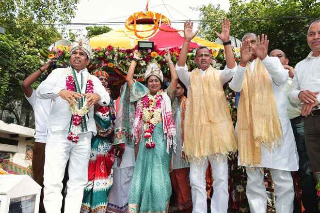 भगवान जगन्नाथ रथ यात्रा के शुभारंभ में मुख्यमंत्री ने लिया भाग