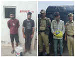 कठुआ पुलिस की कार्रवाई-634 ग्राम गांजा बरामद, 3 आरोपी गिरफ्तार, 10 लीटर देसी शराब भी जब्त