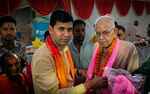 पनकी धाम स्टेशन के कायाकल्प की खुशी में जनसेवा की पहल : रवि बाजपेयी