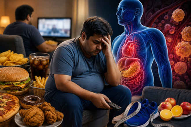 प्रोसेस्ड फूड और सुस्त लाइफस्टाइल भारतीयों के लिए स्वास्थ्य संकट बढ़ा रहे: एक्सपर्ट