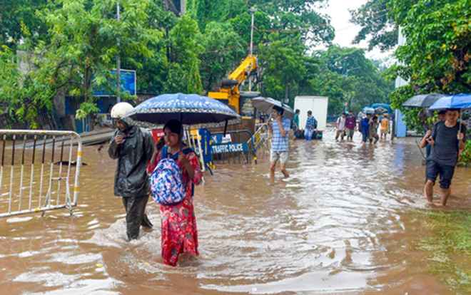 दक्षिण बंगाल में 15 अगस्त तक होगी भारी बारिश