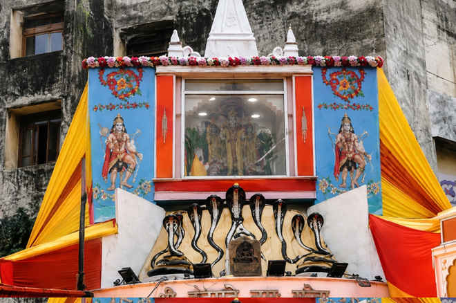 कानपुर : नाग पंचमी पर खेरेश्वर मंदिर में नागों का विशेष श्रृंगार, दूर-दूर से पहुंचे सपेरे