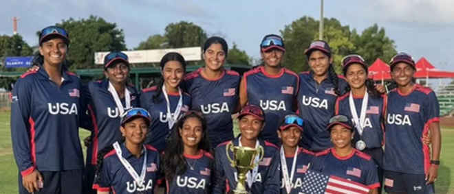 अमेरिका ने लगातार तीसरी बार अंडर-19 महिला टी20 विश्व कप में जगह पक्की की