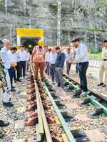 सीआरएस ने किया कटरा से श्रीनगर तक रेल सुरक्षा का निरीक्षण