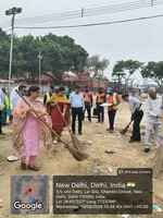 लाल किले में चलाया गया विशेष स्वच्छता अभियान