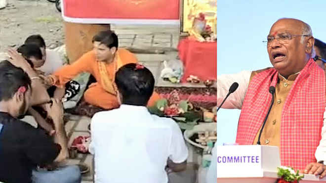 खड़गे ‘शुद्धिकरण’ मामले में भाजपा नेताओं पर एफआईआर, जांच के लिए उत्तराखंड भेजेगी कर्नाटक पुलिस