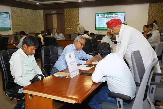 एनडीएमसी के सुविधा शिविर में लोगों ने दर्ज कराई 56 जन-शिकायतें